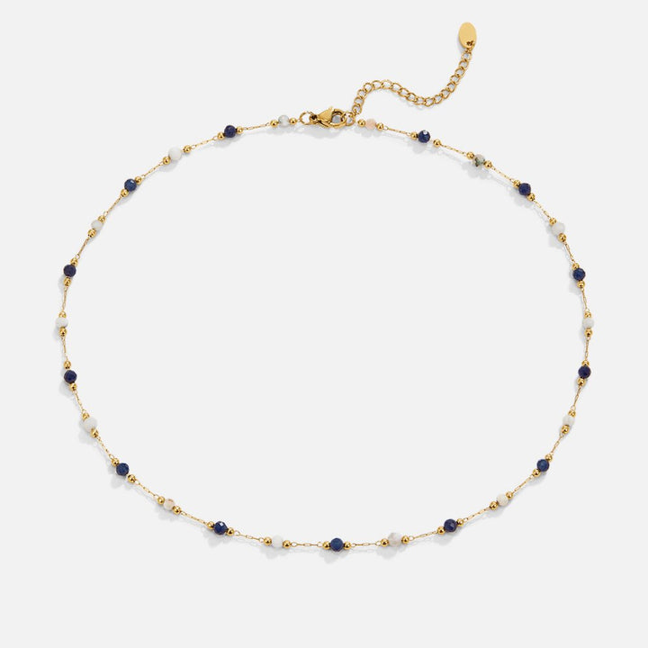 Elena Lapis Necklace