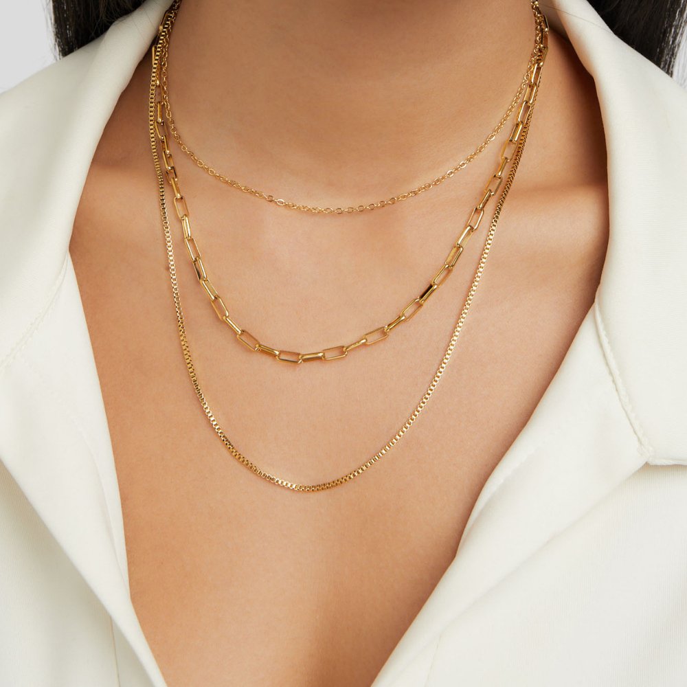 Camille Trio Layers Necklace