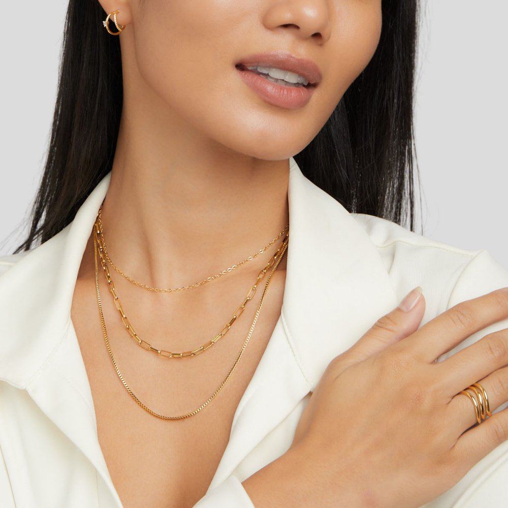Camille Trio Layers Necklace