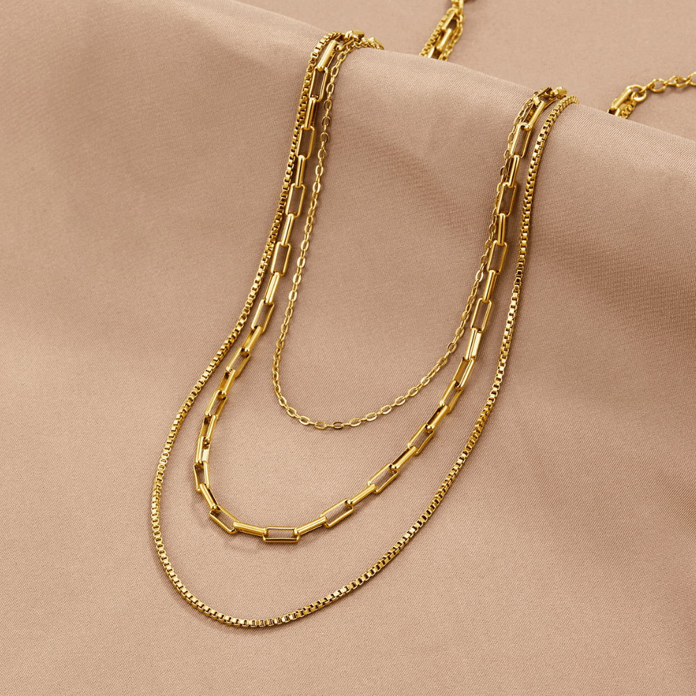 Camille Trio Layers Necklace