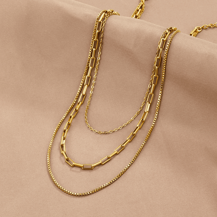 Camille Trio Layers Necklace