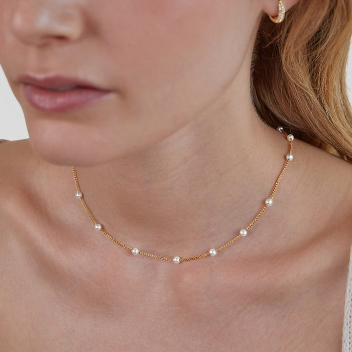 Celine Pearl Necklace