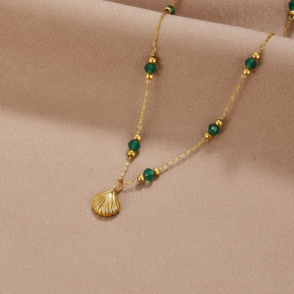 Vivienne Emerald Shell