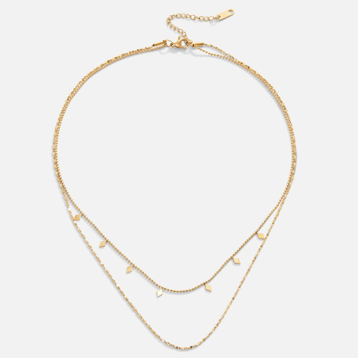 Adelaide Double Charm Necklace