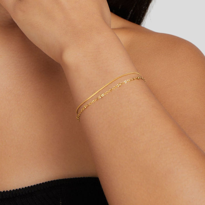 Elise Layered Bracelet