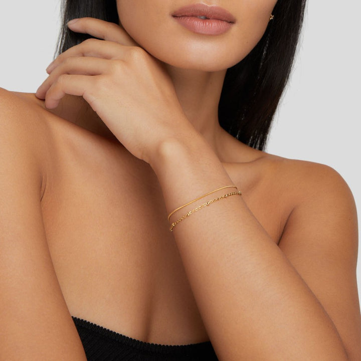 Elise Layered Bracelet