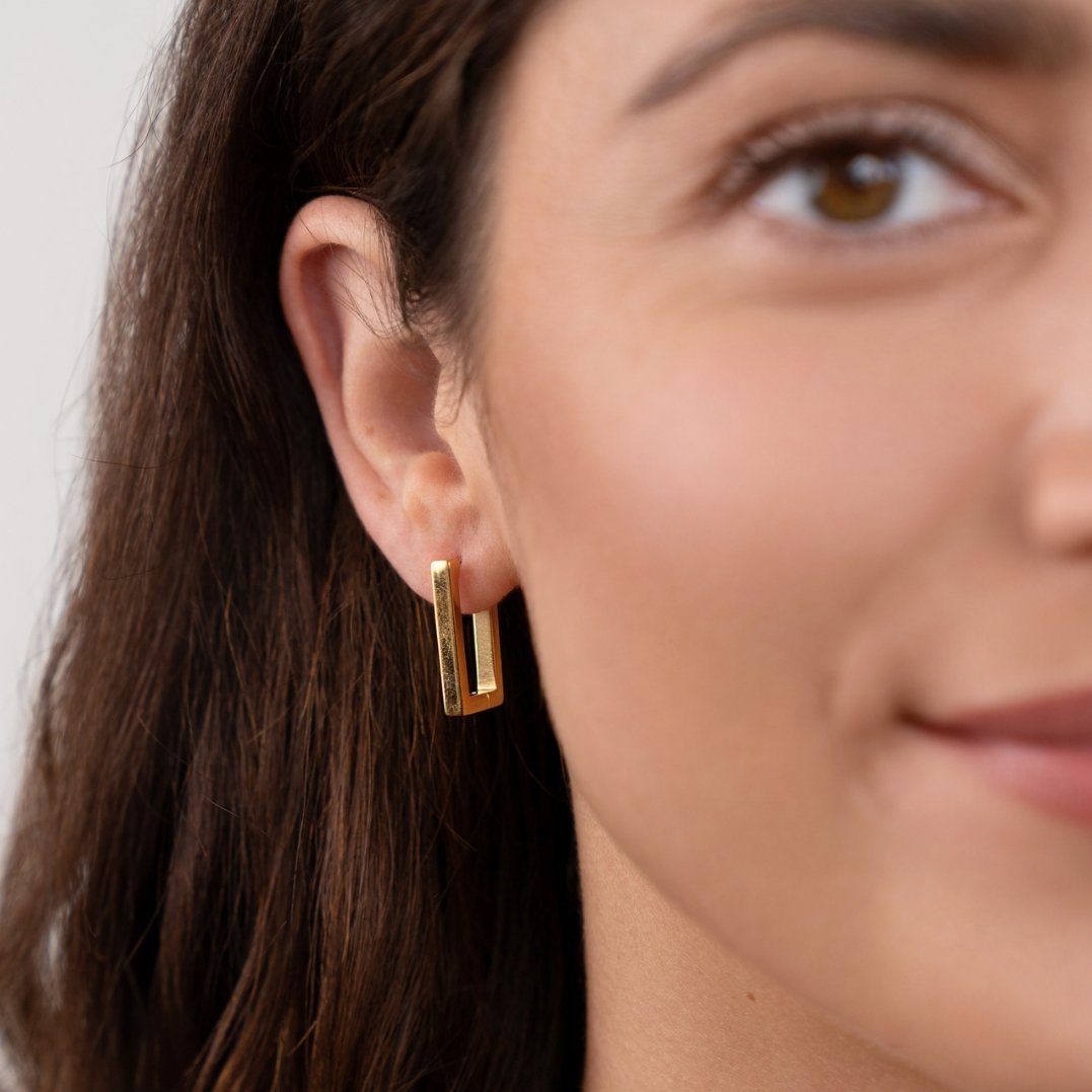 Camille Frame Hoop Earrings