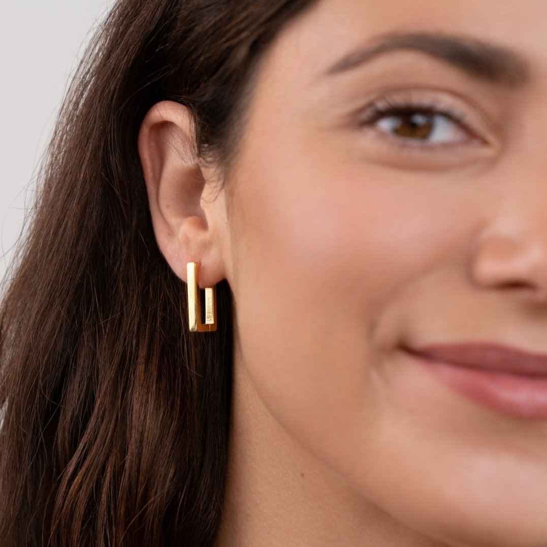 Camille Frame Hoop Earrings