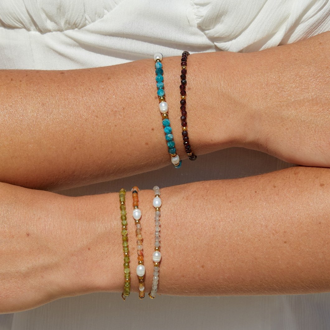 Vivienne Garnet Bracelet