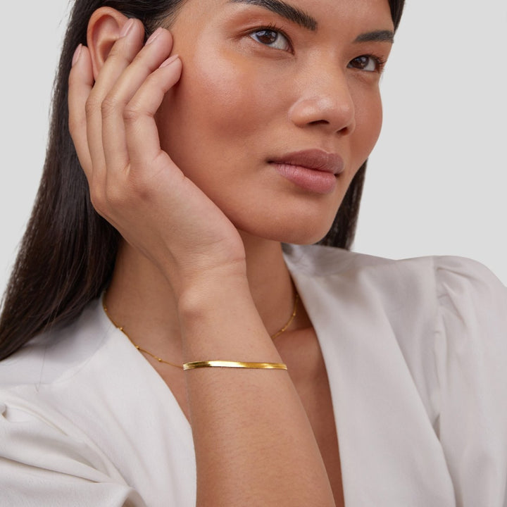 Juliette Herringbone Bracelet