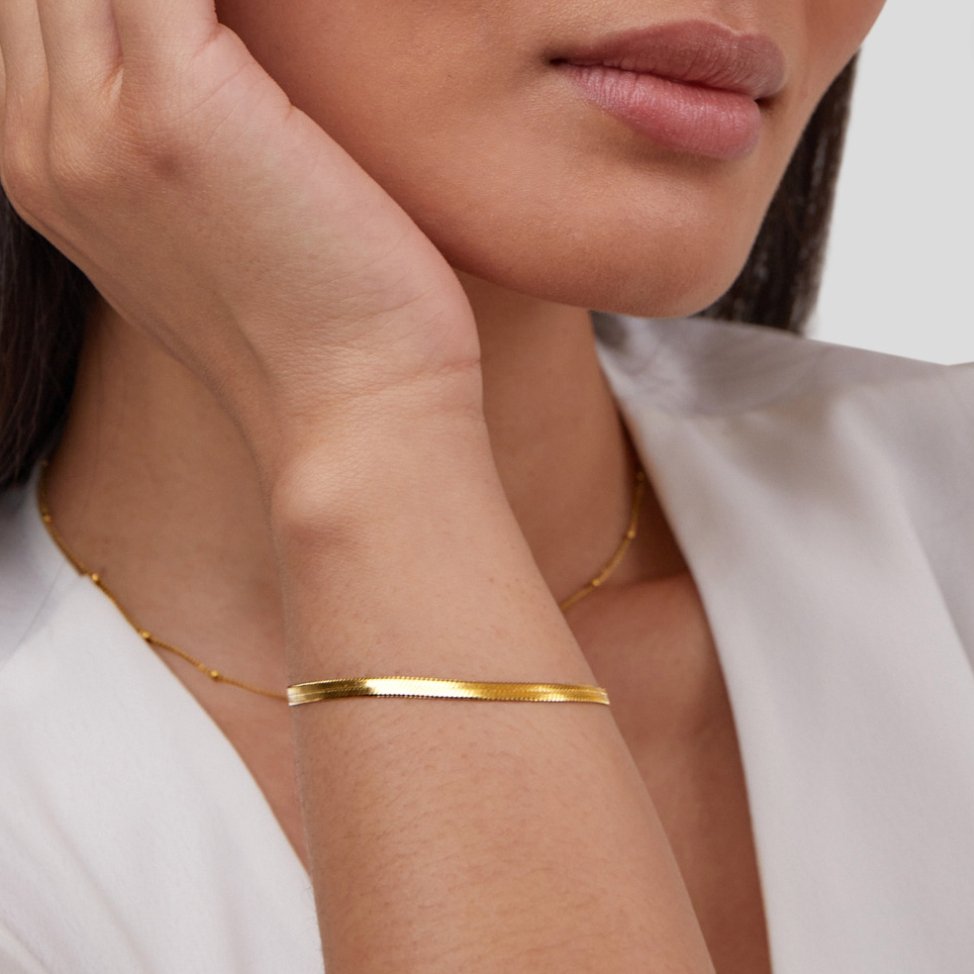 Juliette Herringbone Bracelet