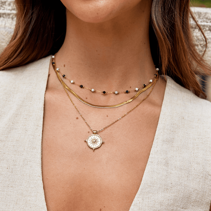 Aurélie Herringbone Necklace