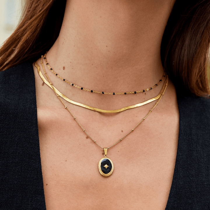 Aurélie Herringbone Necklace