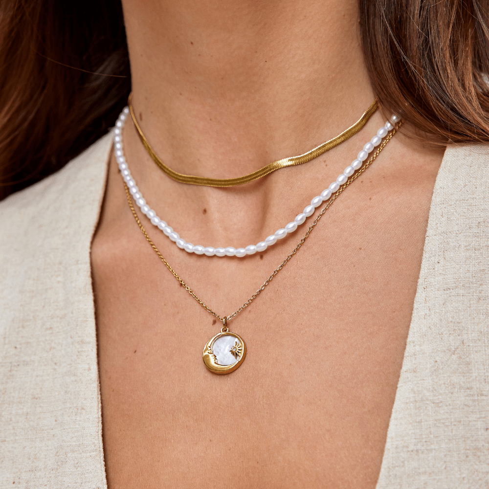 Aurélie Herringbone Necklace