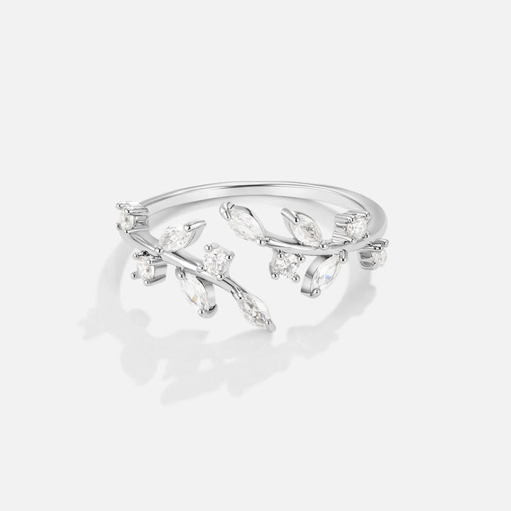 Lumière Silver Vine Ring