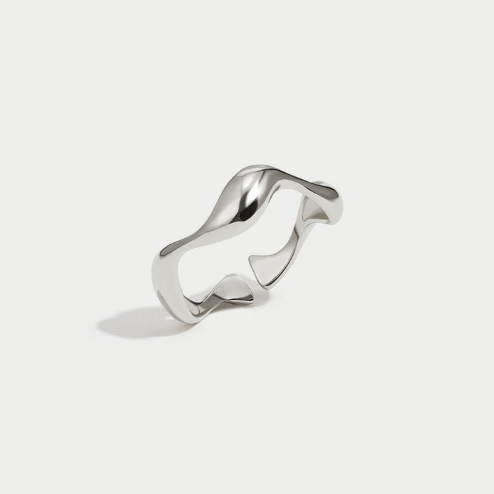 Sienna Silver Wave Ring