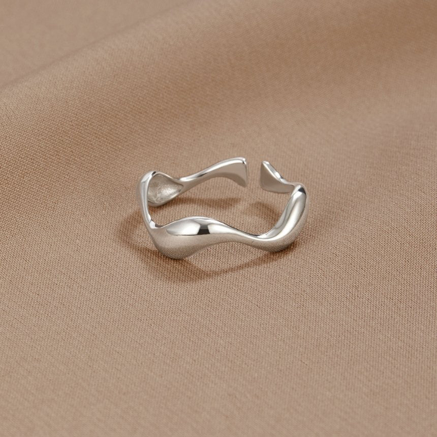 Sienna Silver Wave Ring