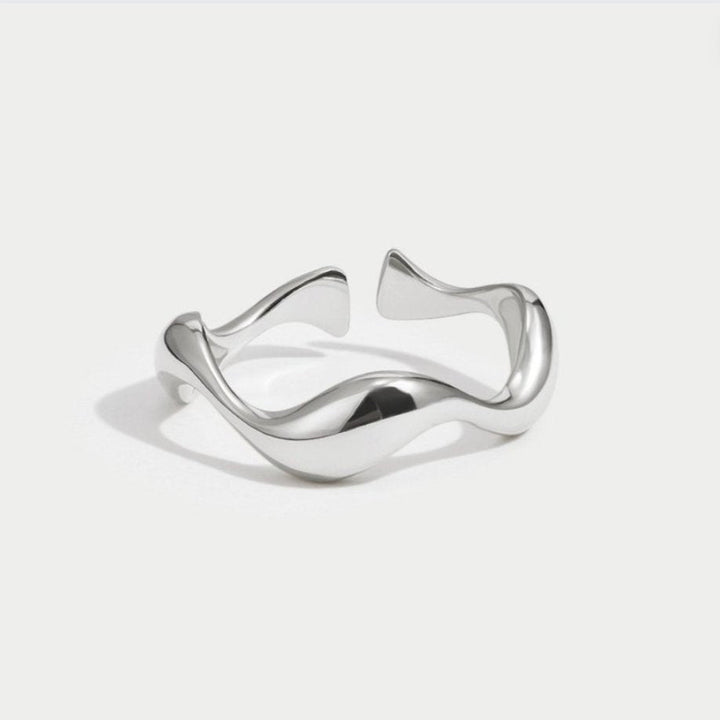 Sienna Silver Wave Ring