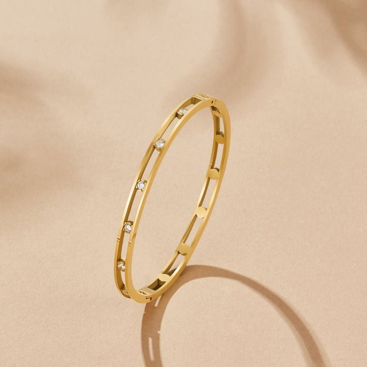 Rosalie Crystal Bangle