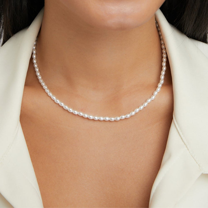 Camélia Pearl Necklace