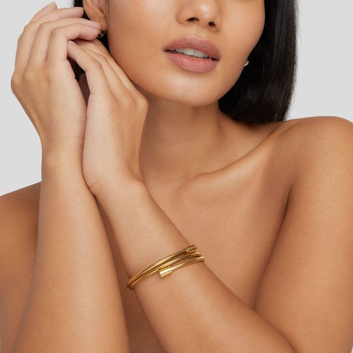 Solene Coil Bracelet