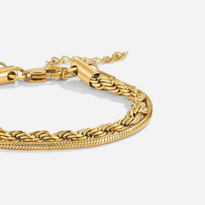 Delphine Layered Bracelet