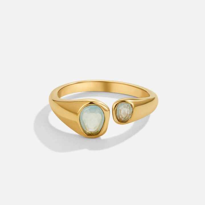 Elara Twin Stone Ring